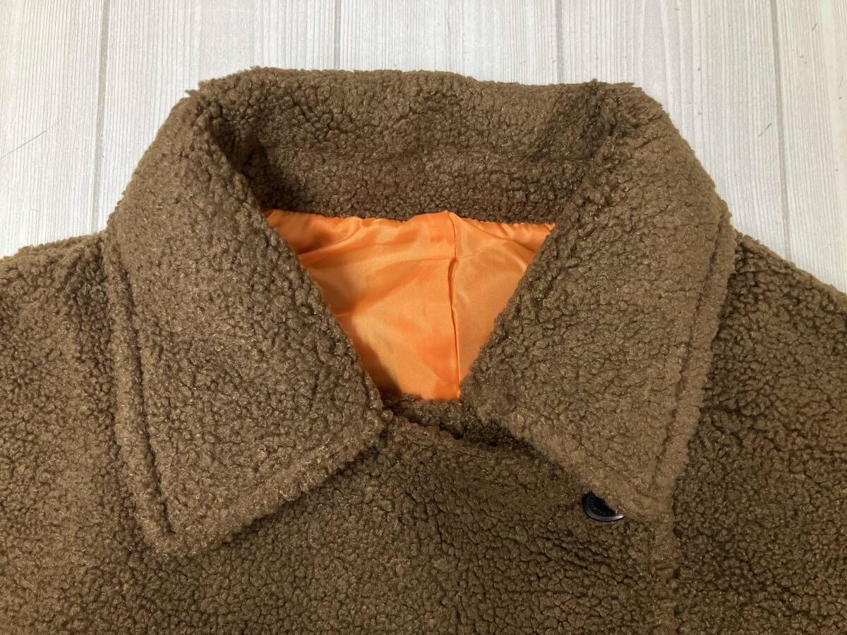 RADIO EVA ラヂオエヴァ A146b02 エヴァンゲリオン ボア ロングコート