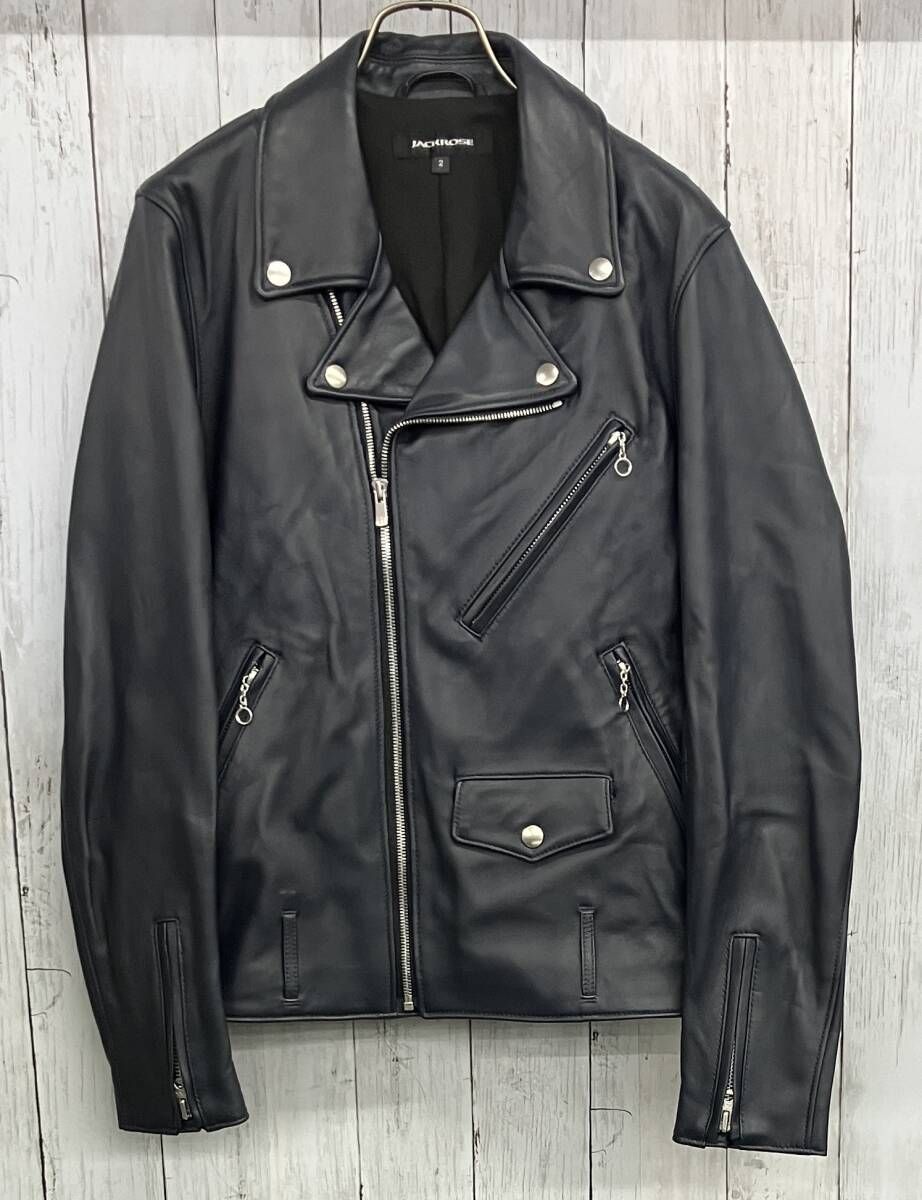 JACKROSE ダブルライダースジャケット ジャックローズ レザー