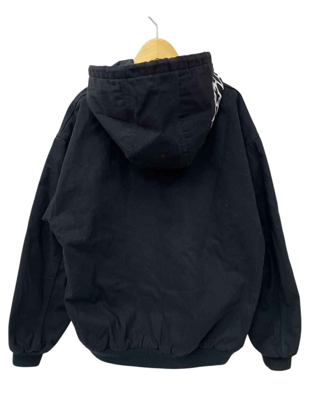 【ワード101】ビンテージ VAN-TEX 黒シャン ワーク ジャケット X-LARGE (エクストララージ) DICE HOODED WORK JACKET フーデッド