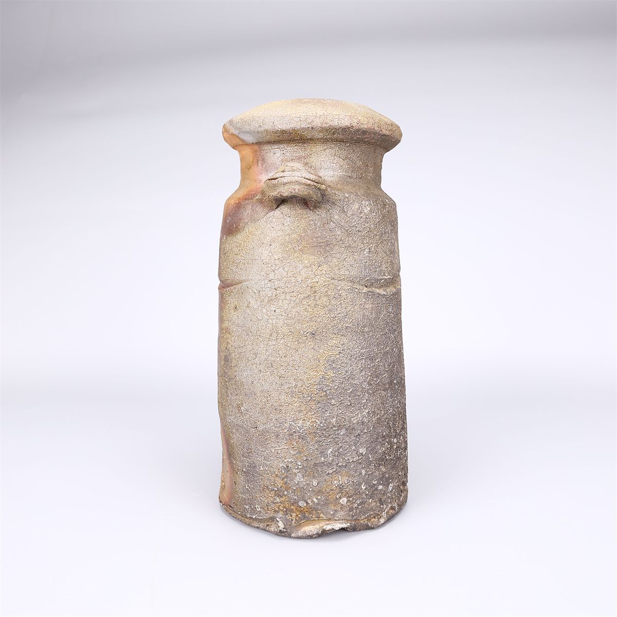 人間国宝 【金重陶陽】作 備前 水指 花入/共箱付 美品Sg!CN526 人間国宝 【金重陶陽】作 備前 水指 花入/共箱付 美品Sg!CN526