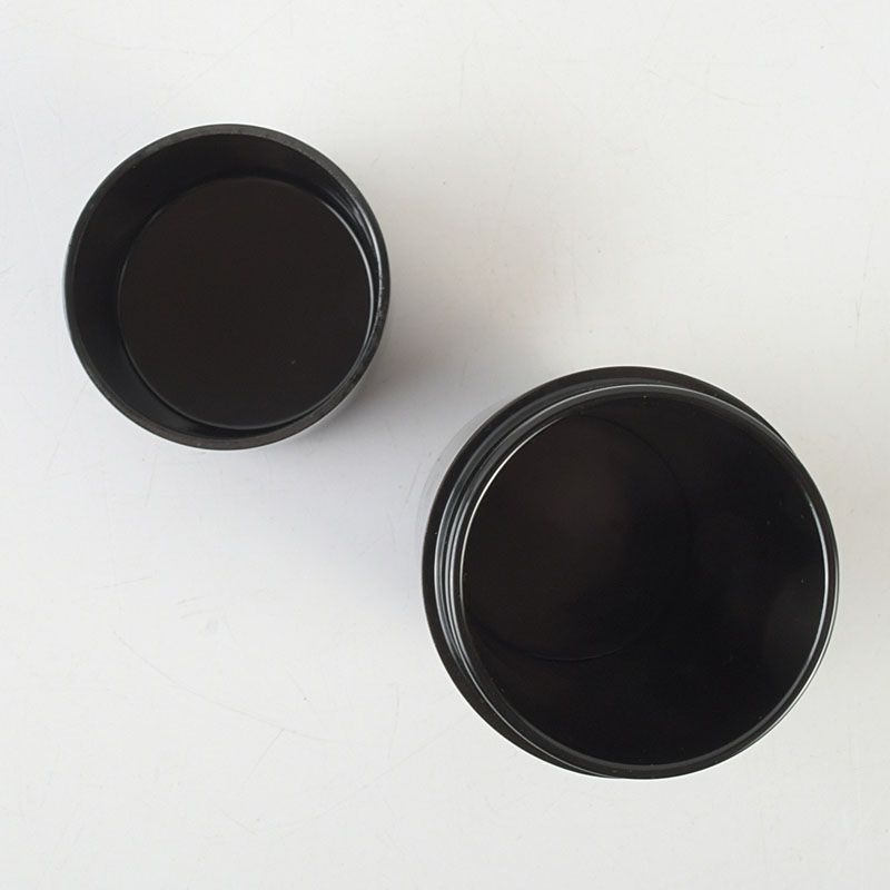 茶道具 山中塗 清水祐斎作 螺鈿装飾 八卦莨入 煙草入 共箱 V S602