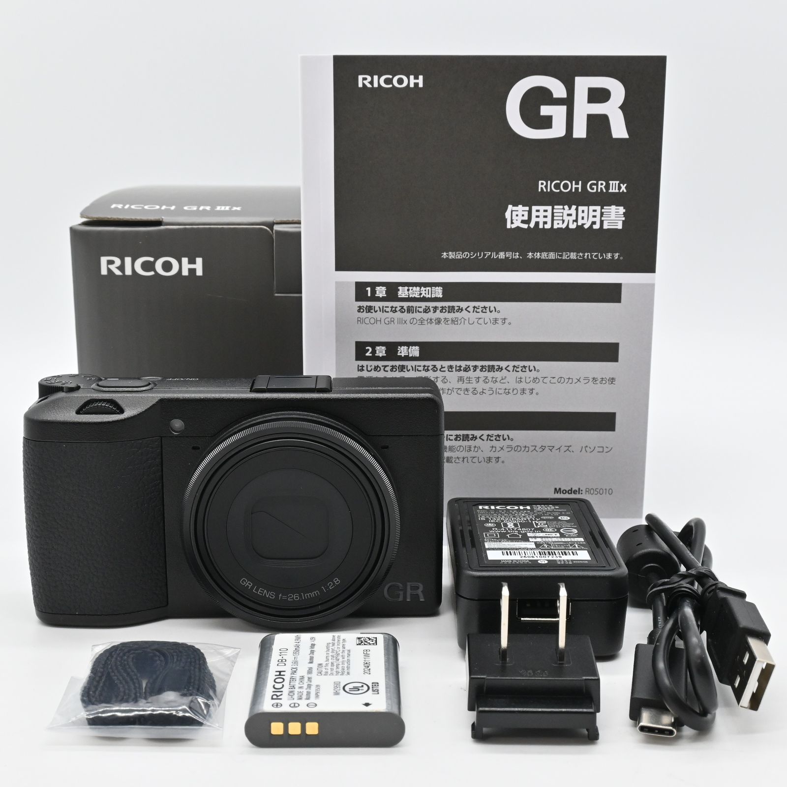 ☆極上品☆RICOH GR IIIx ショット数 33回 - メルカリ