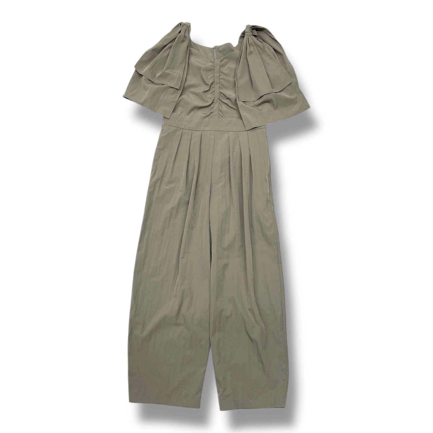 【新品未使用】ショルダーリボンオールインワン willfully ウィルフリー removable shoulder ribbon all-in-one