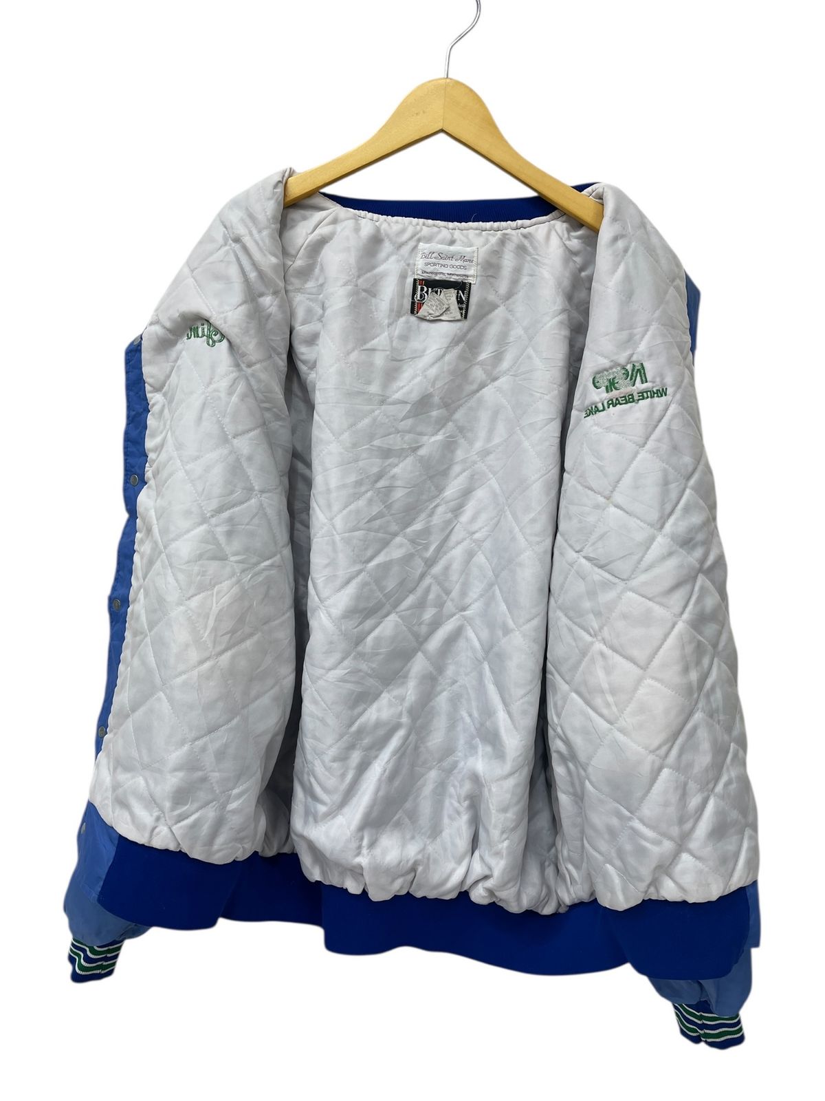 BUTWIN (バトウィン) 古着 USA製 70s ナイロンスタジャン 裏地 