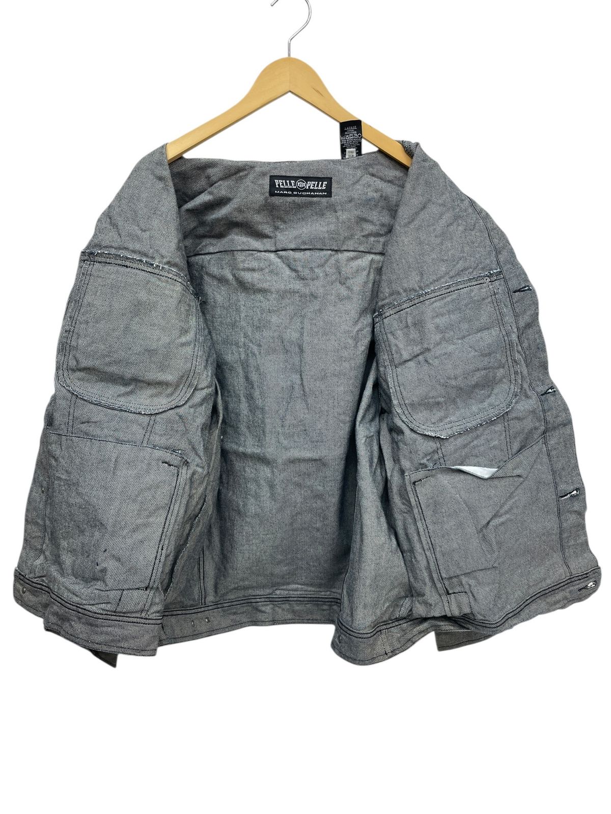 Pelle Pelle (ペレペレ) デニムジャケット Gジャン 00s 古着 XL