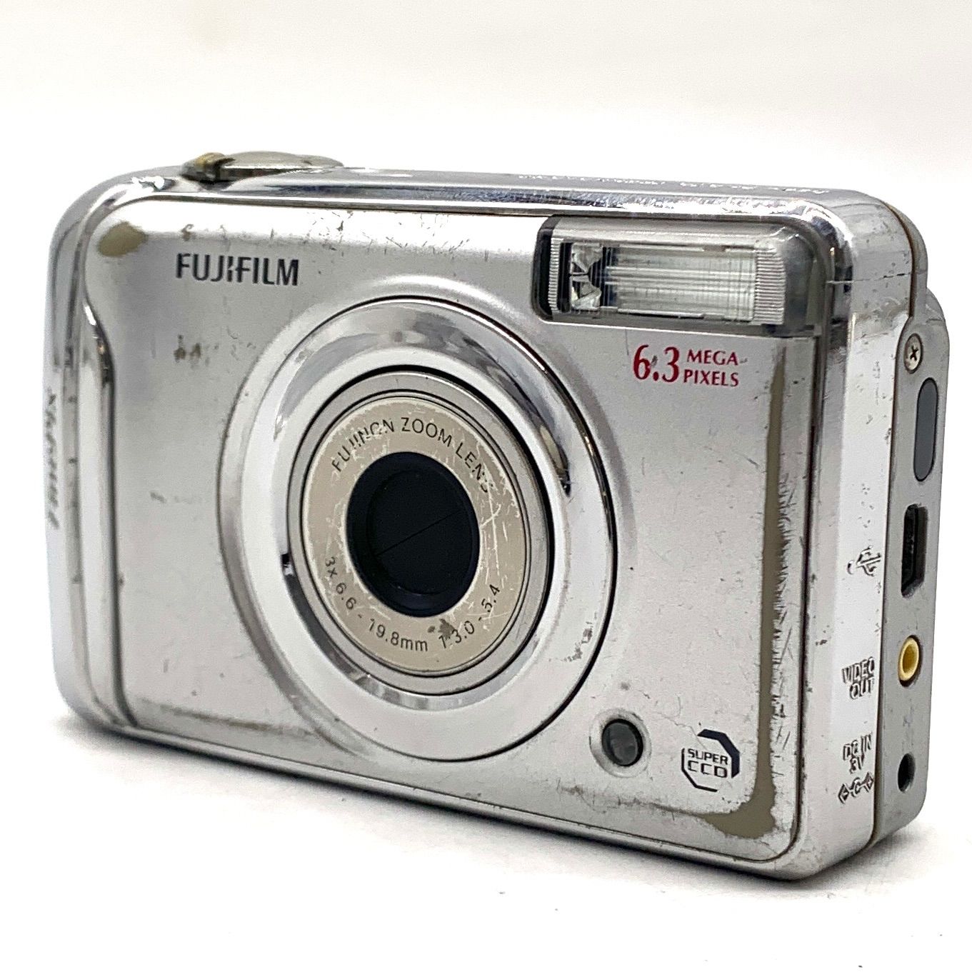 UA443【動作未確認】FUJIFILM デジタルカメラ FinePix A610 シルバー