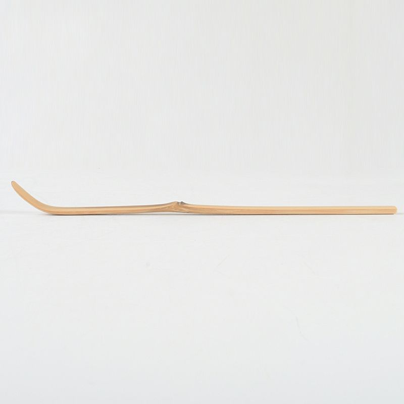 茶道具 辻竹峰作 茶杓 銘「好日」 前大徳 福本積應書付 共筒共箱 C