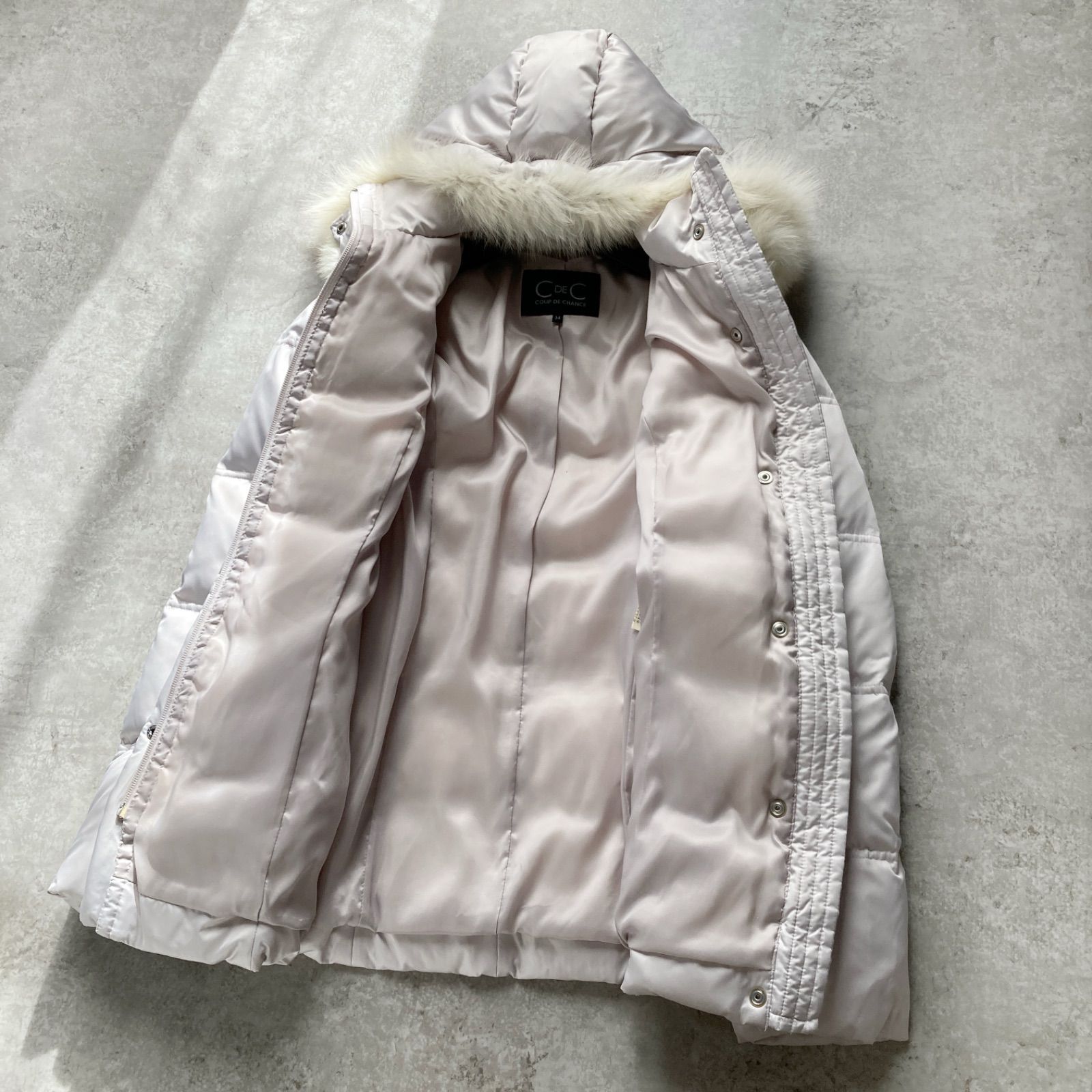 良品 COUP DE CHANCE クードシャンス ダウンジャケット ダウンコート