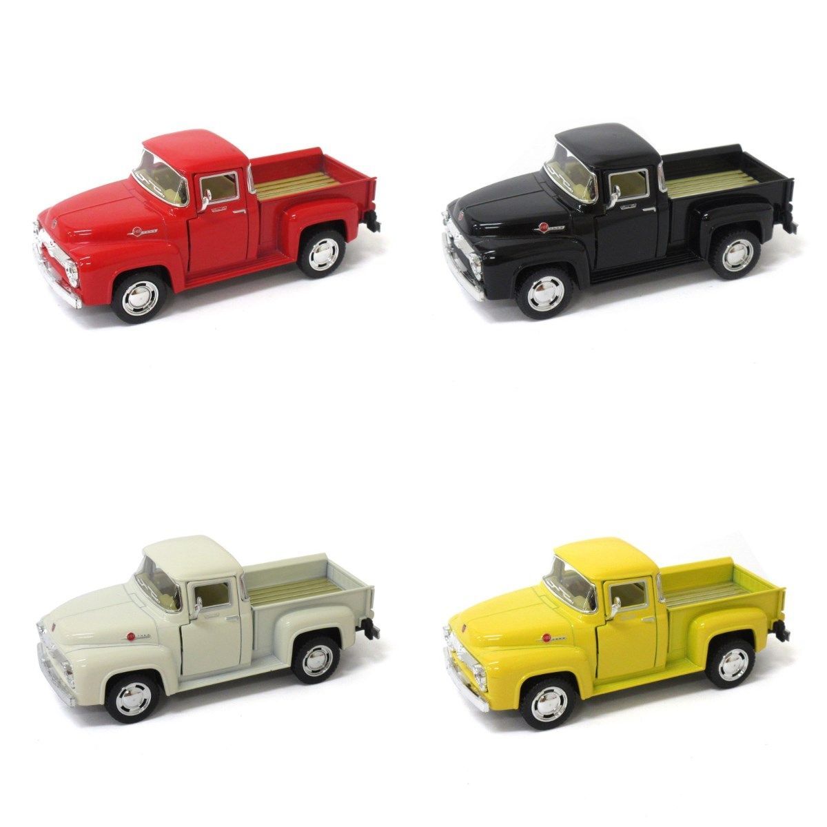 KiNSMART キンスマート プルバックミニカー 1 36 1956 フォード F 100 ピックアップ アソート 入りBOX 201 641