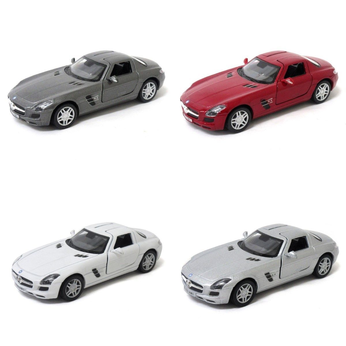 KiNSMART キンスマート プルバックミニカー 1 36 メルセデスベンツ SLS AMG アソート 入りBOX 201 666