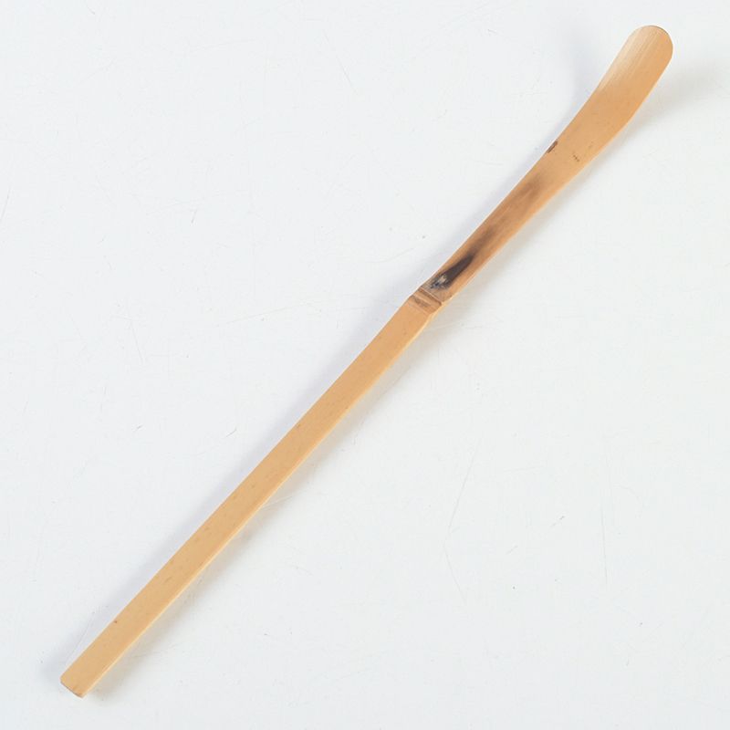 茶道具 辻竹峰作 茶杓 銘「吉祥」 前大徳福本積應書付 共筒・共箱 C