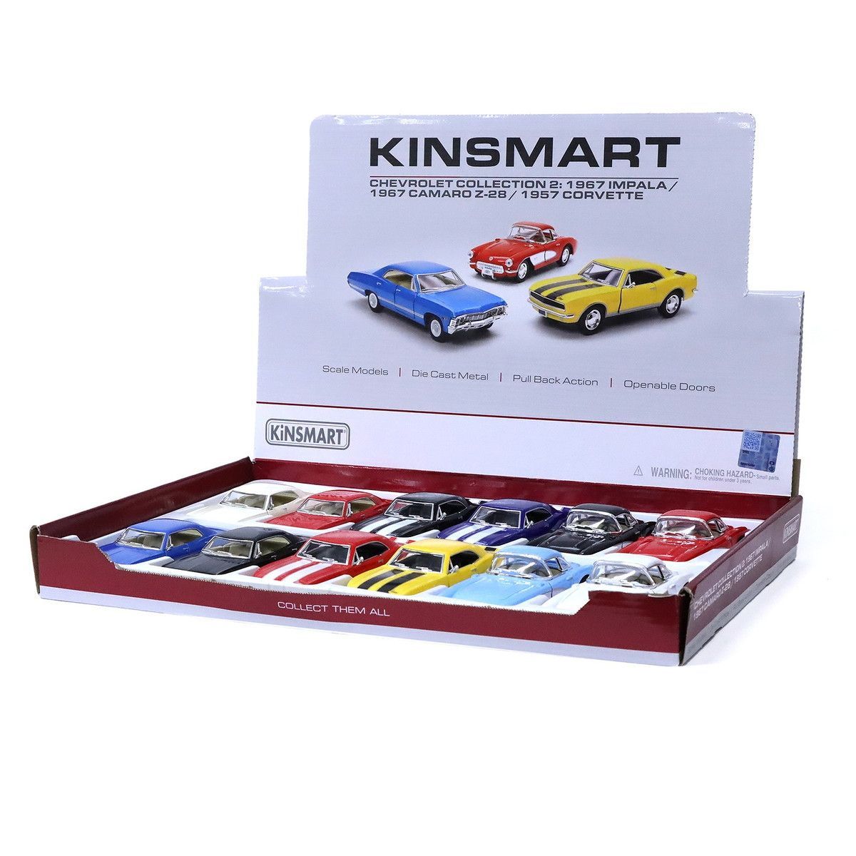 KiNSMART キンスマート プルバックミニカー シボレーコレクション 3