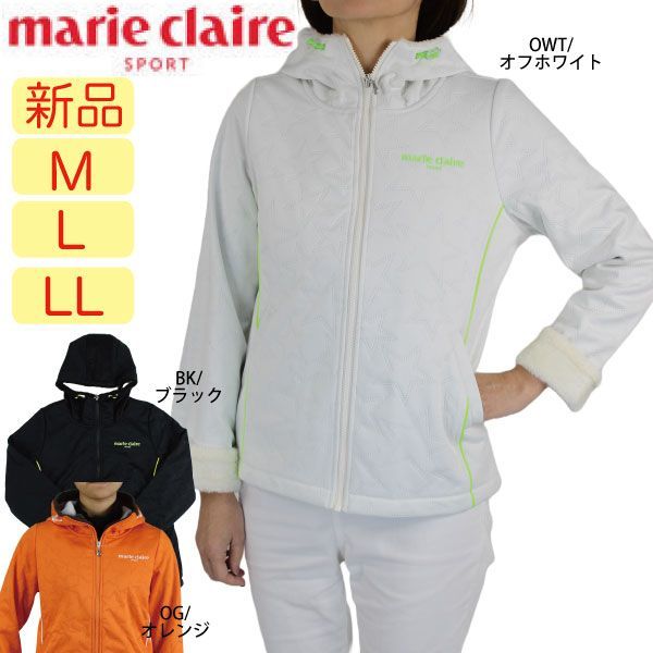 marie claire ドット柄ウィンドブレーカー LLサイズ marie claire ドット柄ウィンドブレーカー LLサイズ marie claire GOLF