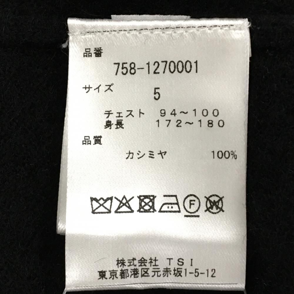 超美品】マスターバニー セーター 黒 ロゴシルバー カシミヤ100