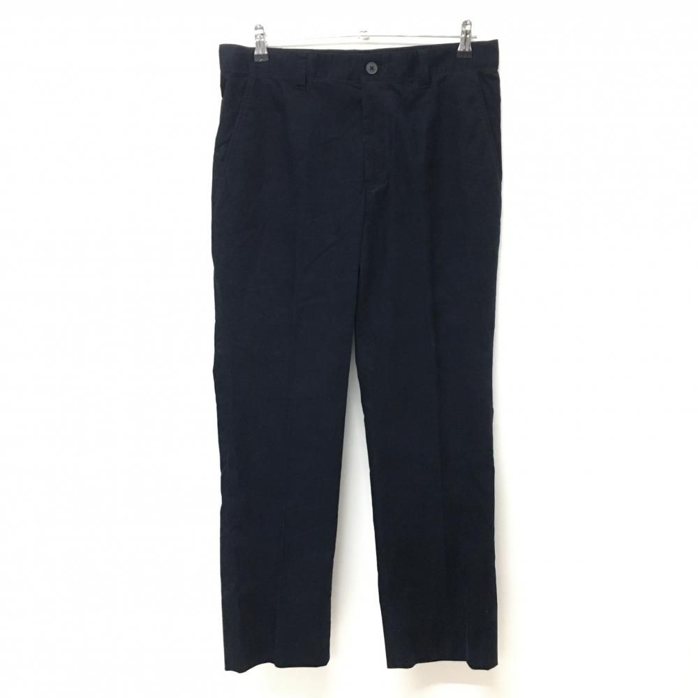 新品】バーバリーゴルフ パンツ ダークネイビー コーデュロイ調 メンズ