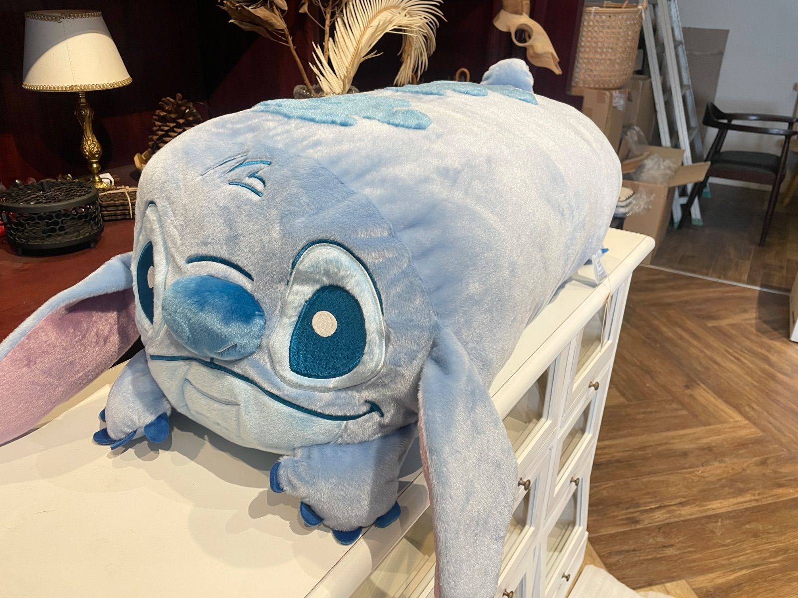 新品】コストコ購入 Disney ディズニー スティッチ 抱き枕 ボディ