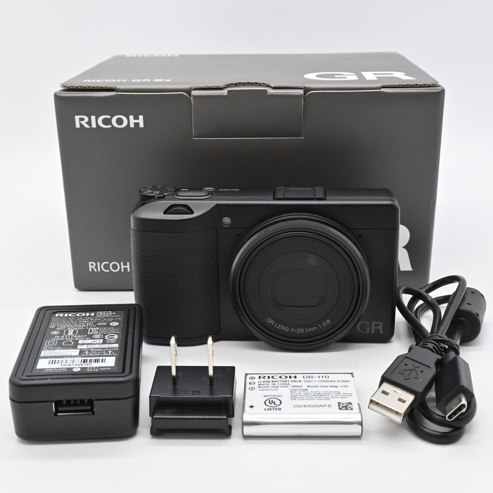 RICOH GR IIIx ショット数 223回 - メルカリ