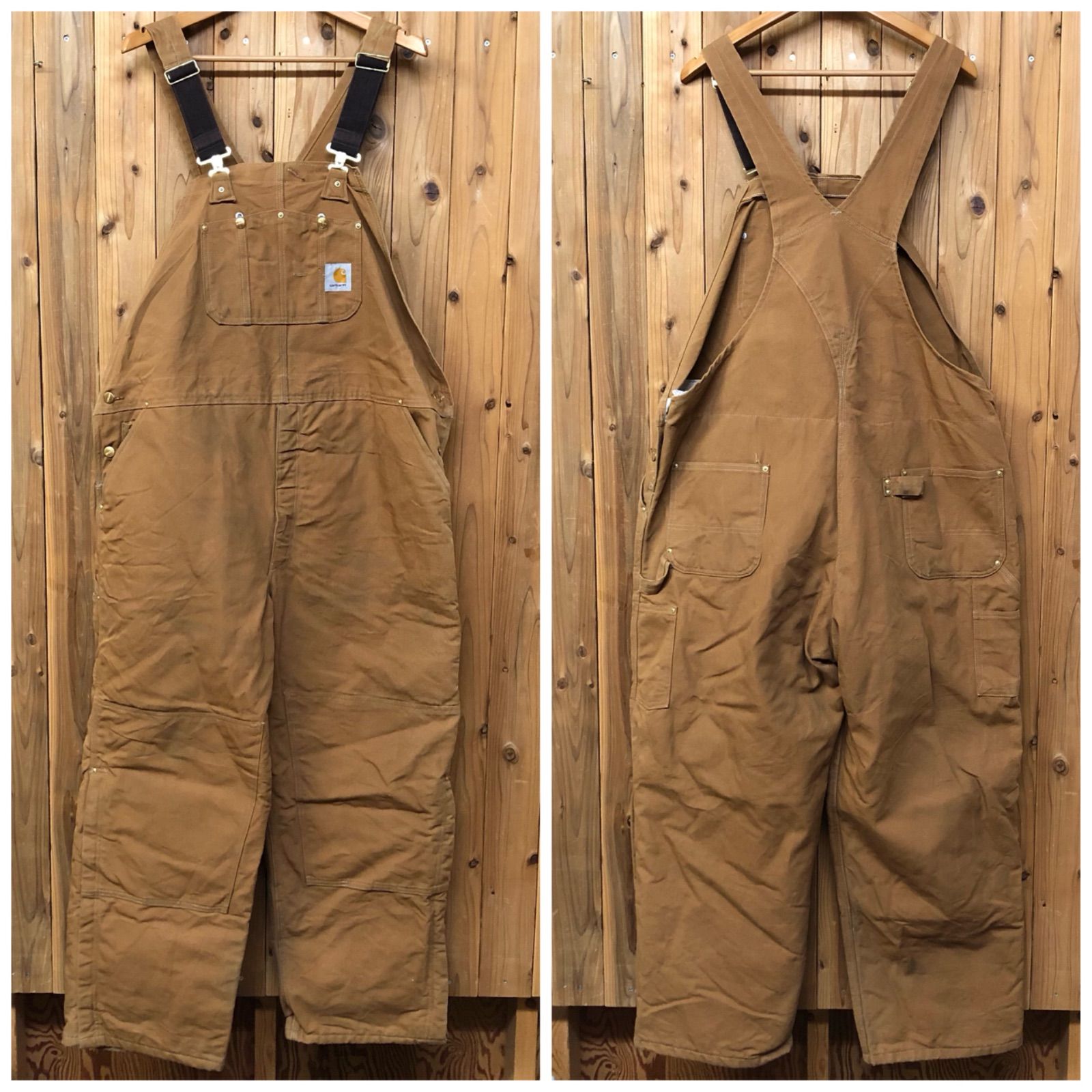 carhartt R02BRN アメリカ製 W48 x L30 カーハート ブラウン ダック