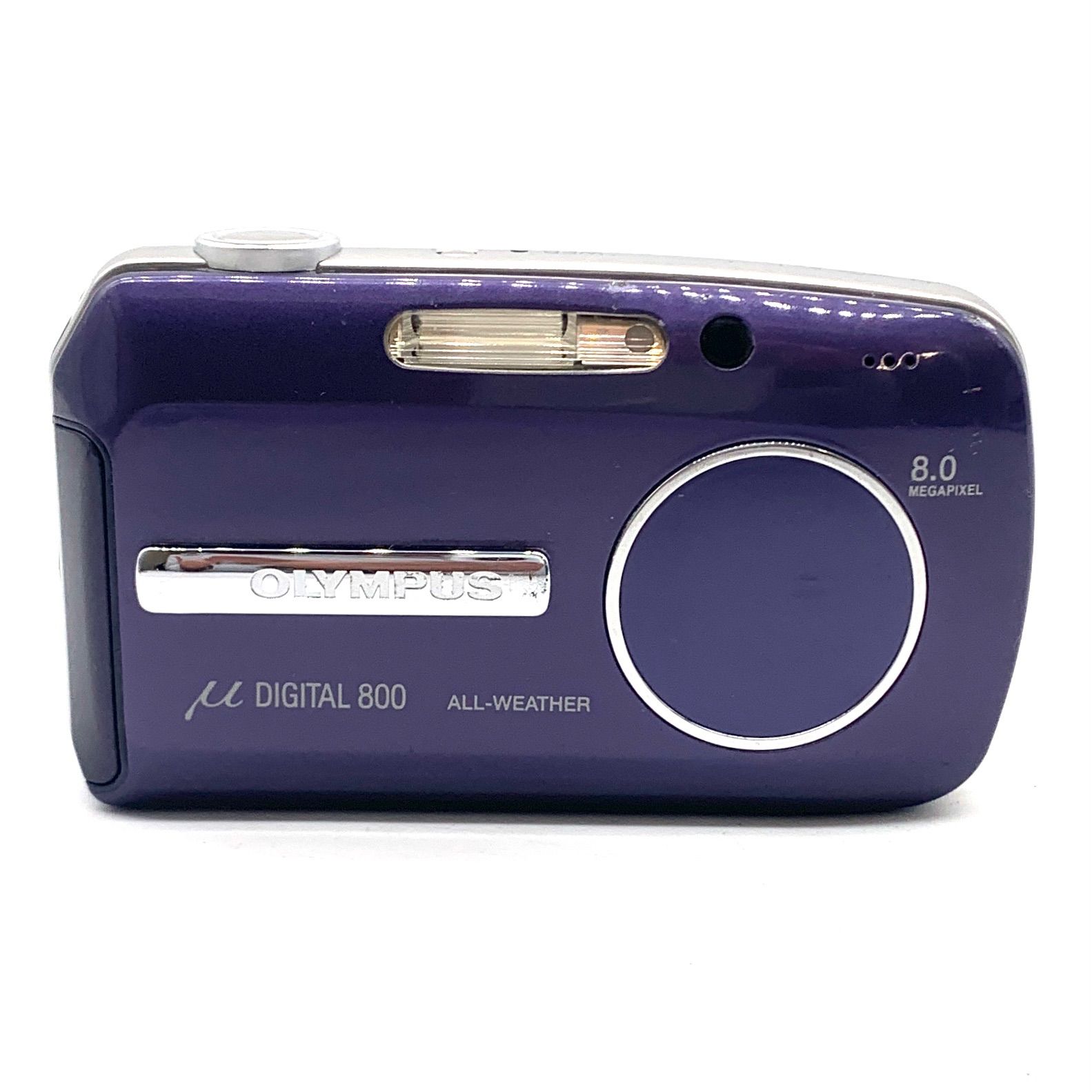 動作未確認】OLYMPUS コンパクトデジタルカメラ μ DIGITAL 800 ダーク
