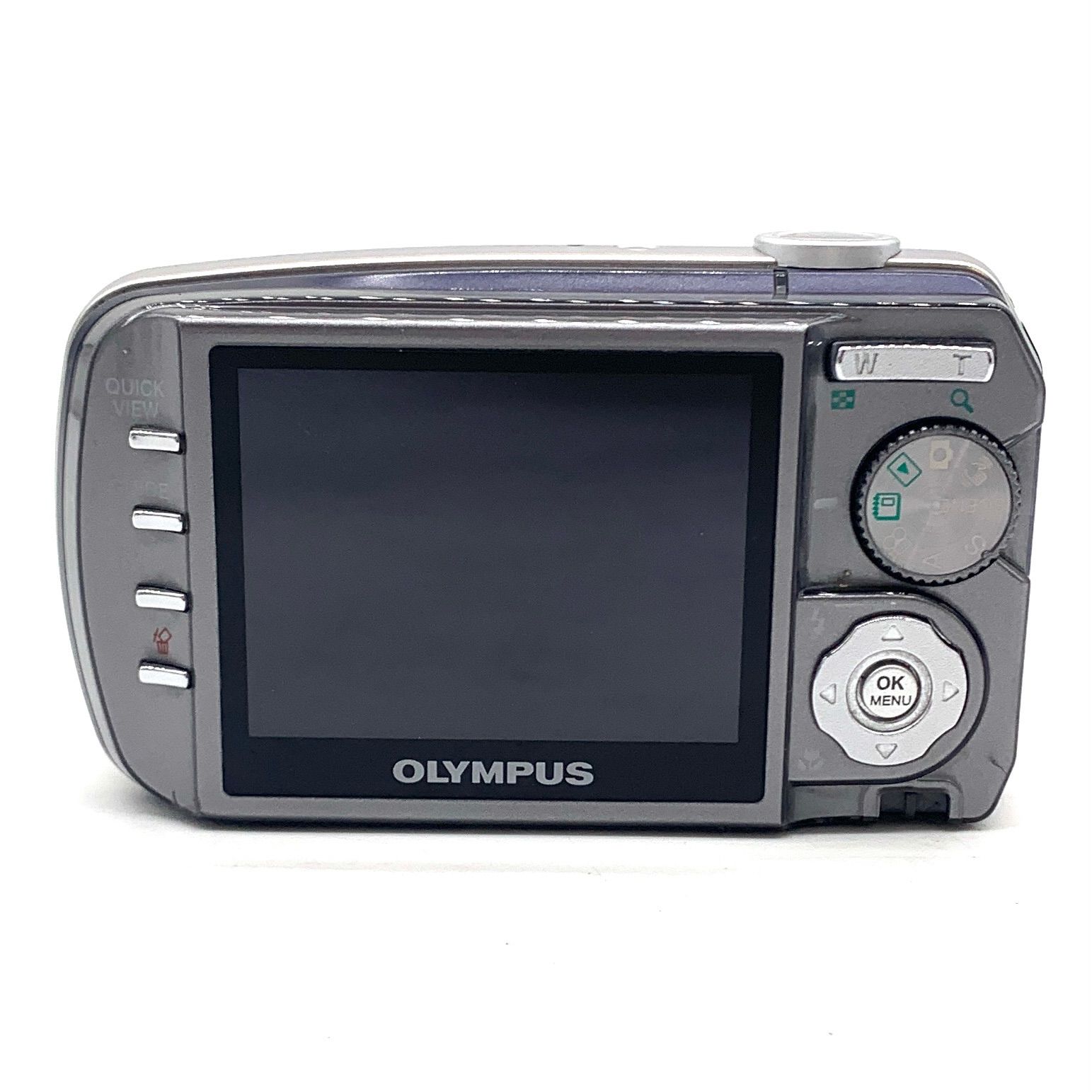 動作未確認】OLYMPUS コンパクトデジタルカメラ μ DIGITAL 800 ダーク