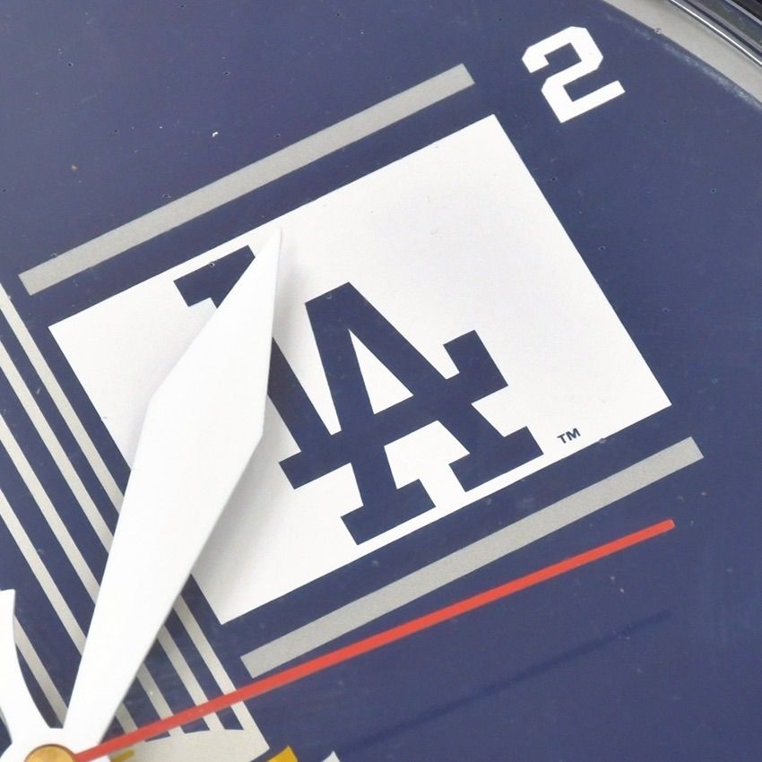 MLB公式】ドジャース 壁掛け時計 ワールドシリーズ チャンピオンズ