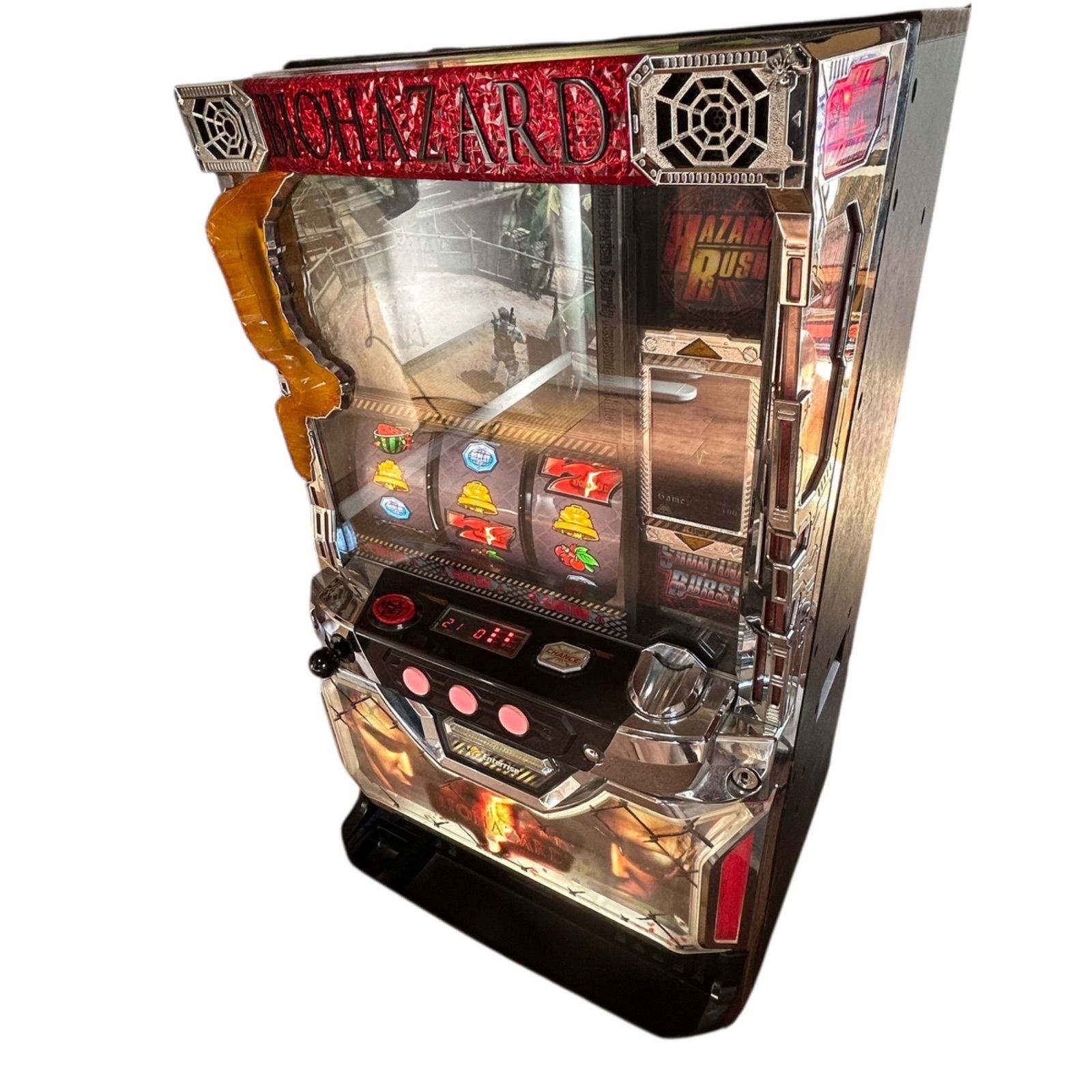 パチンコ・パチスロ スロット バイオハザード5Z コイン不要機