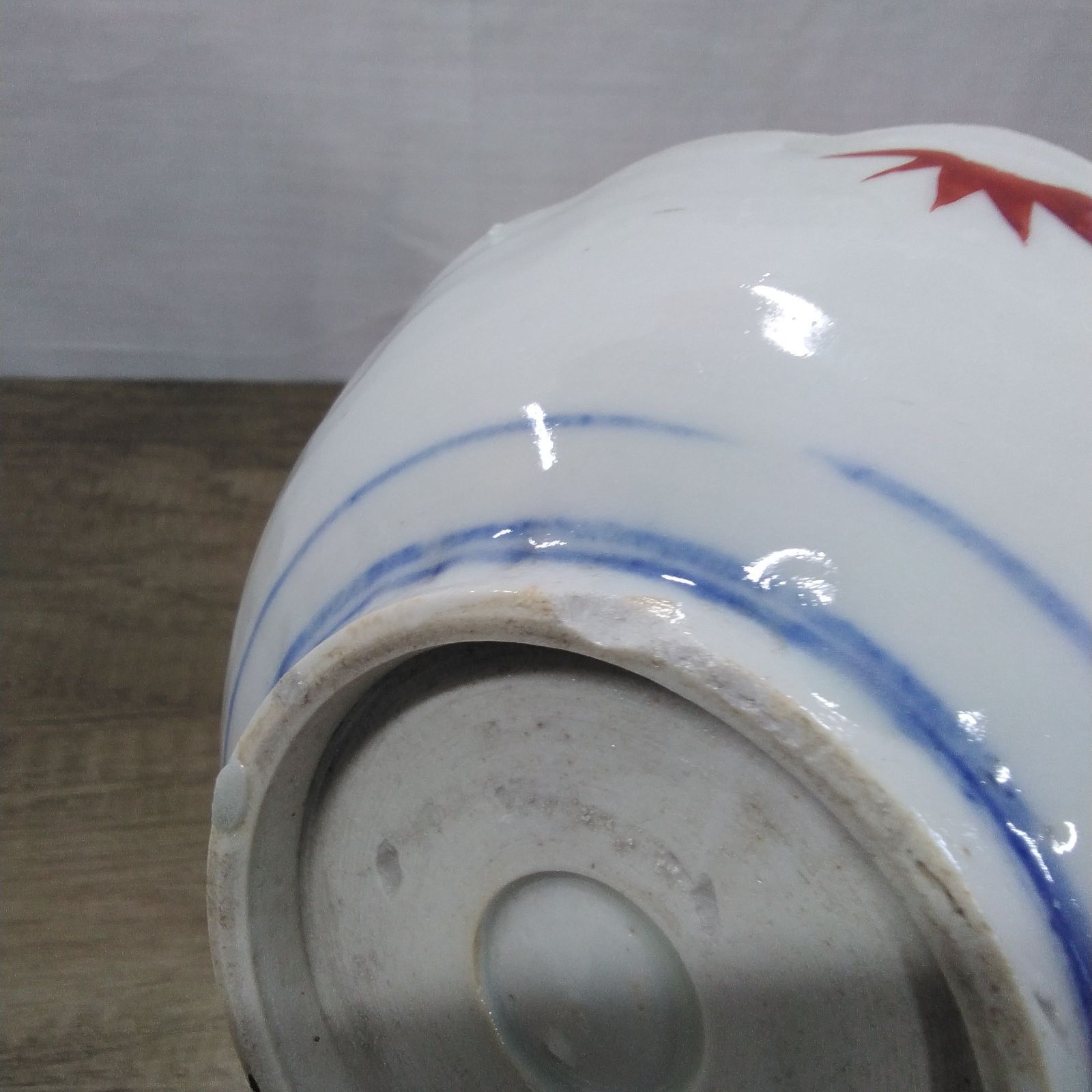 明治期！ 古伊万里 手描き 有田焼 煮物鉢 2点セット 浅鉢 中鉢 和食器