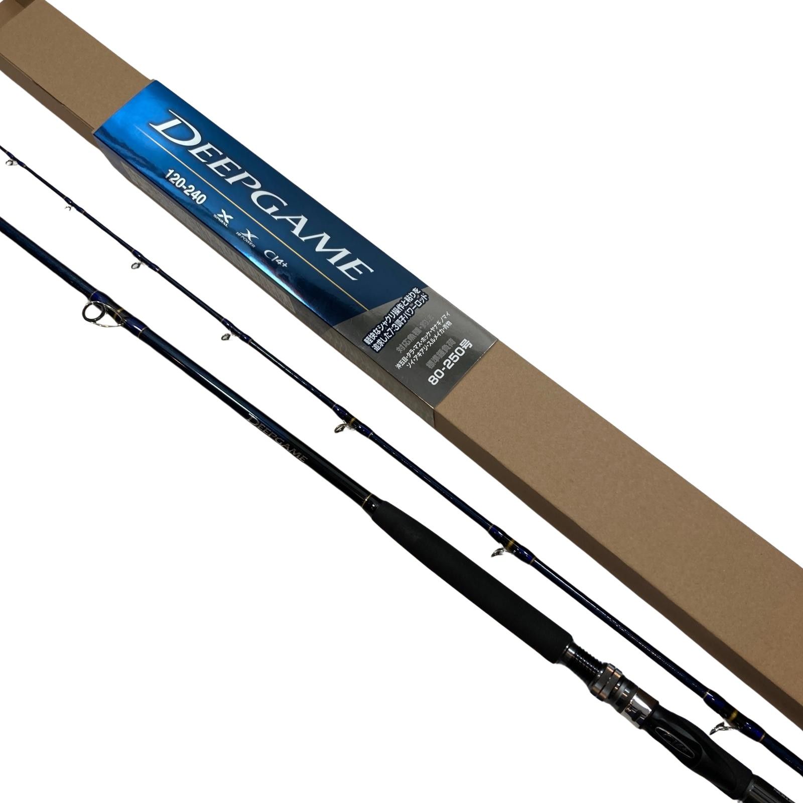 ττSHIMANO シマノ ロッド 船竿 23ディープゲーム 120-240 260420