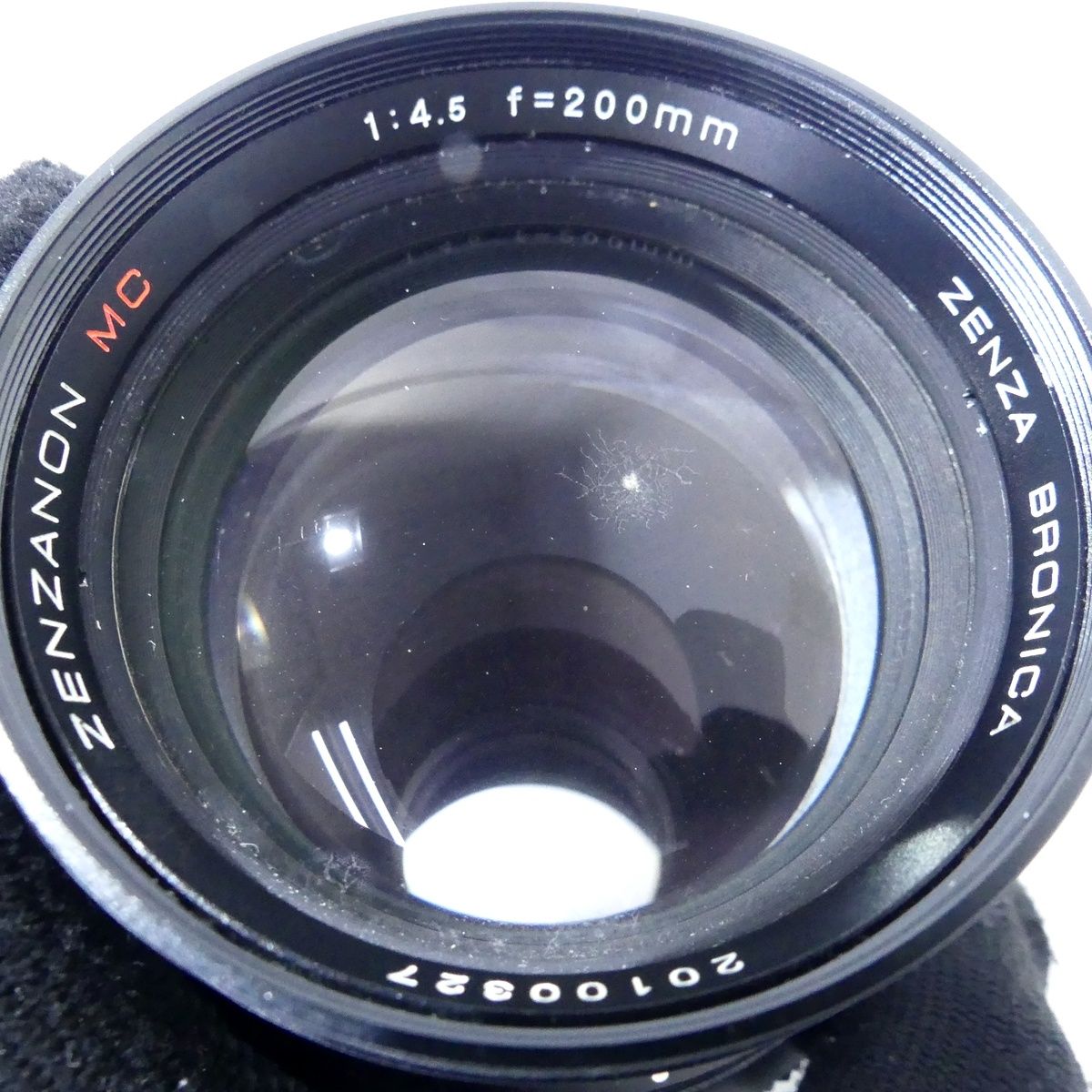 ZENZA BRONICA ゼンザブロニカ ZENZANON MC 1:4.5 f=200mm f4.5 中判