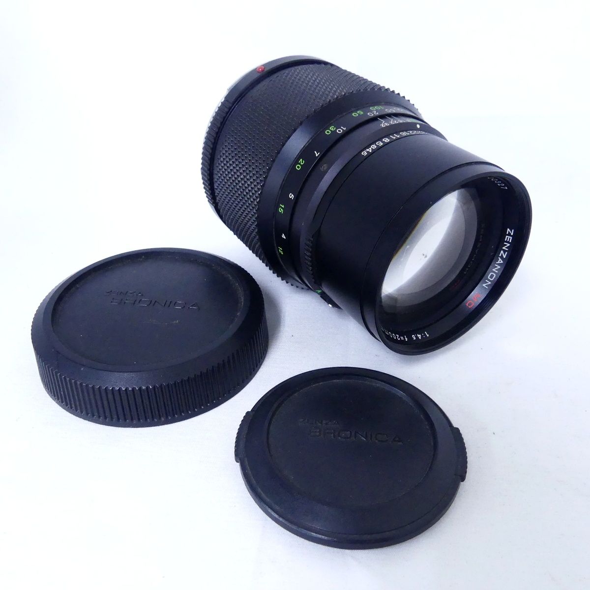 ZENZA BRONICA ゼンザブロニカ ZENZANON MC 1:4.5 f=200mm f4.5 中判