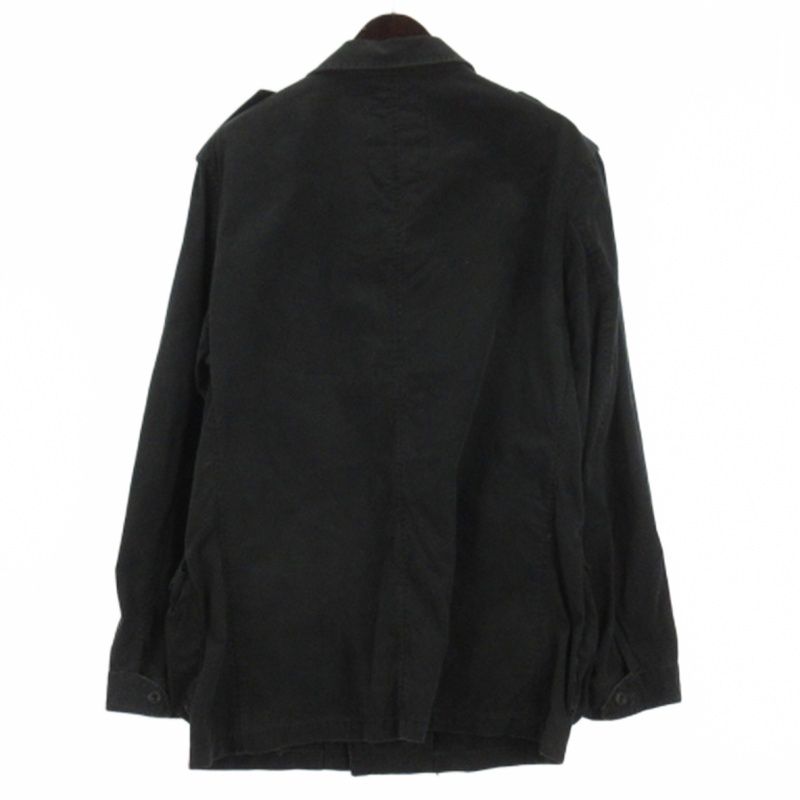 【新品】ALPHA ＸL ブラックミリタリージャケット アルファ ALPHA ミリタリージャケット ジップ ブラック XL - メルカリ