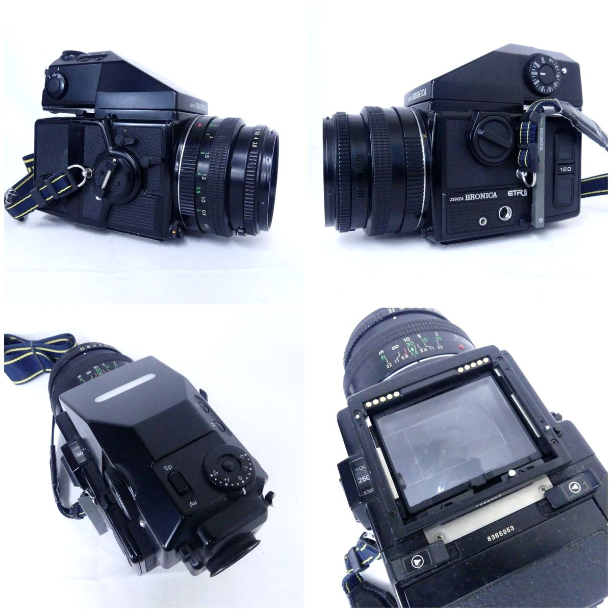 ZENZA BRONICA ゼンザブロニカ ETR Si + ZENZANON-PE f2.8 75mm 中判