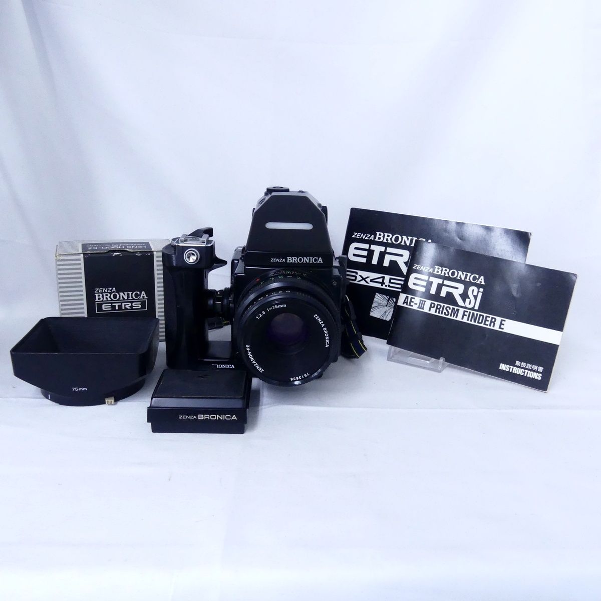 ZENZA BRONICA ゼンザブロニカ ETR Si + ZENZANON-PE f2.8 75mm 中判
