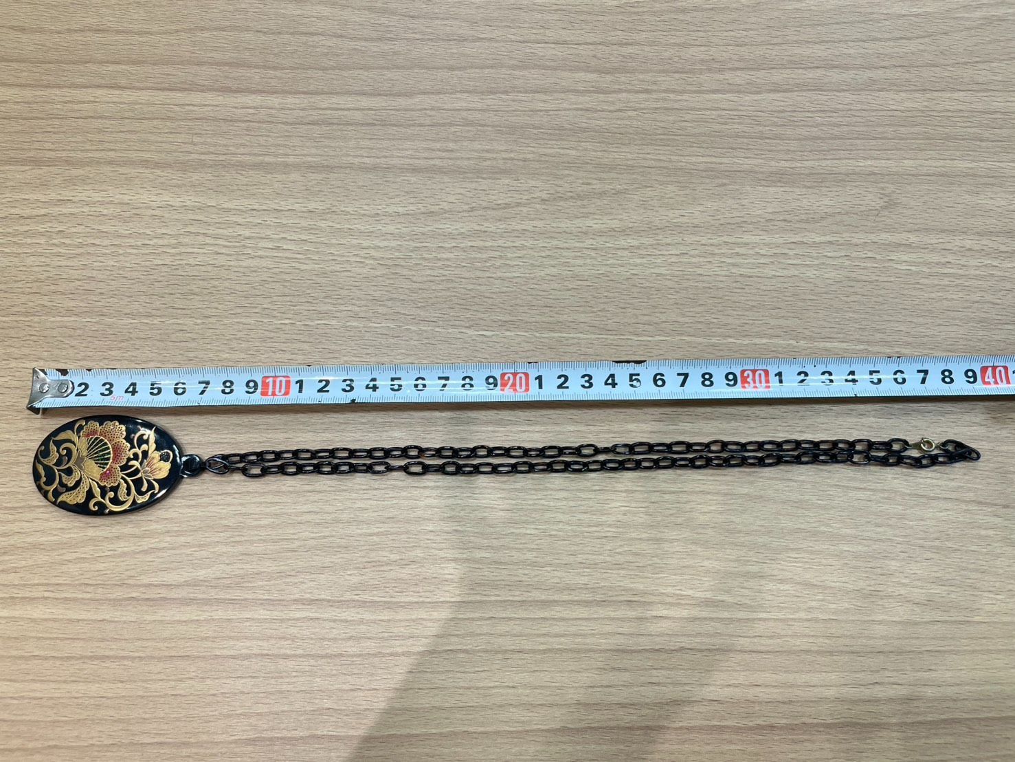 EL6】 武山 べっ甲 ネックレス 螺鈿 花 金彩 MK11589 - メルカリ