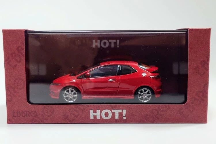 エブロ 1 43 ホンダ シビック タイプR ユーロ 日本バージョン FN 2 レッド Ebbro HONDA CIVIC TYPE R EURO 44310