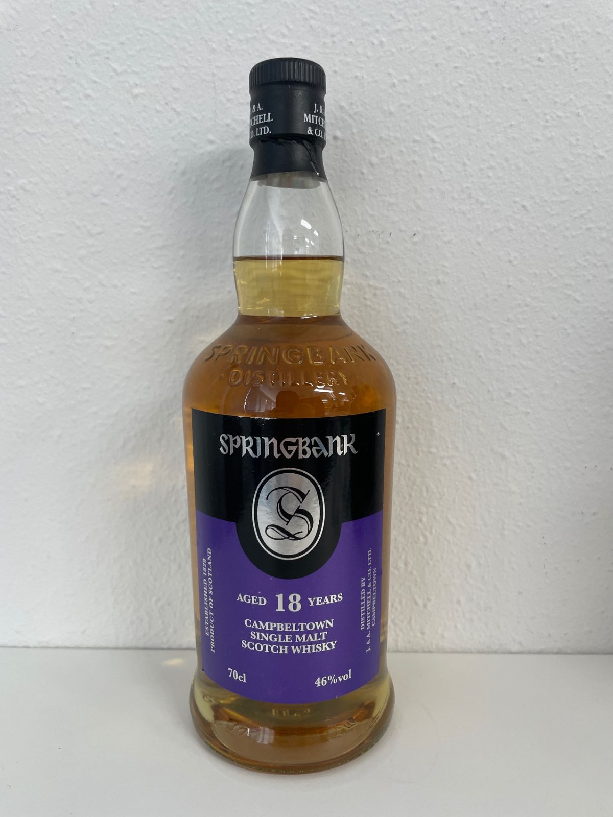 スプリングバンク 18年 正規品 700ml 46度 - メルカリ