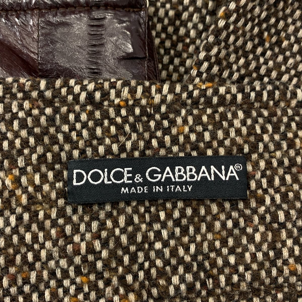 DOLCE＆GABBANA / ドルチェ＆ガッバーナドルガバ | ウール ツイード