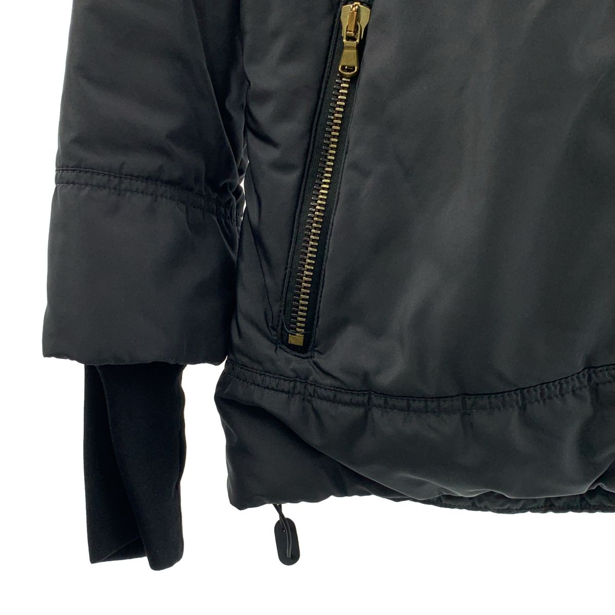 BACON / ベーコン | BIG BLANKET ダウン ジャケット | XS | ブラック