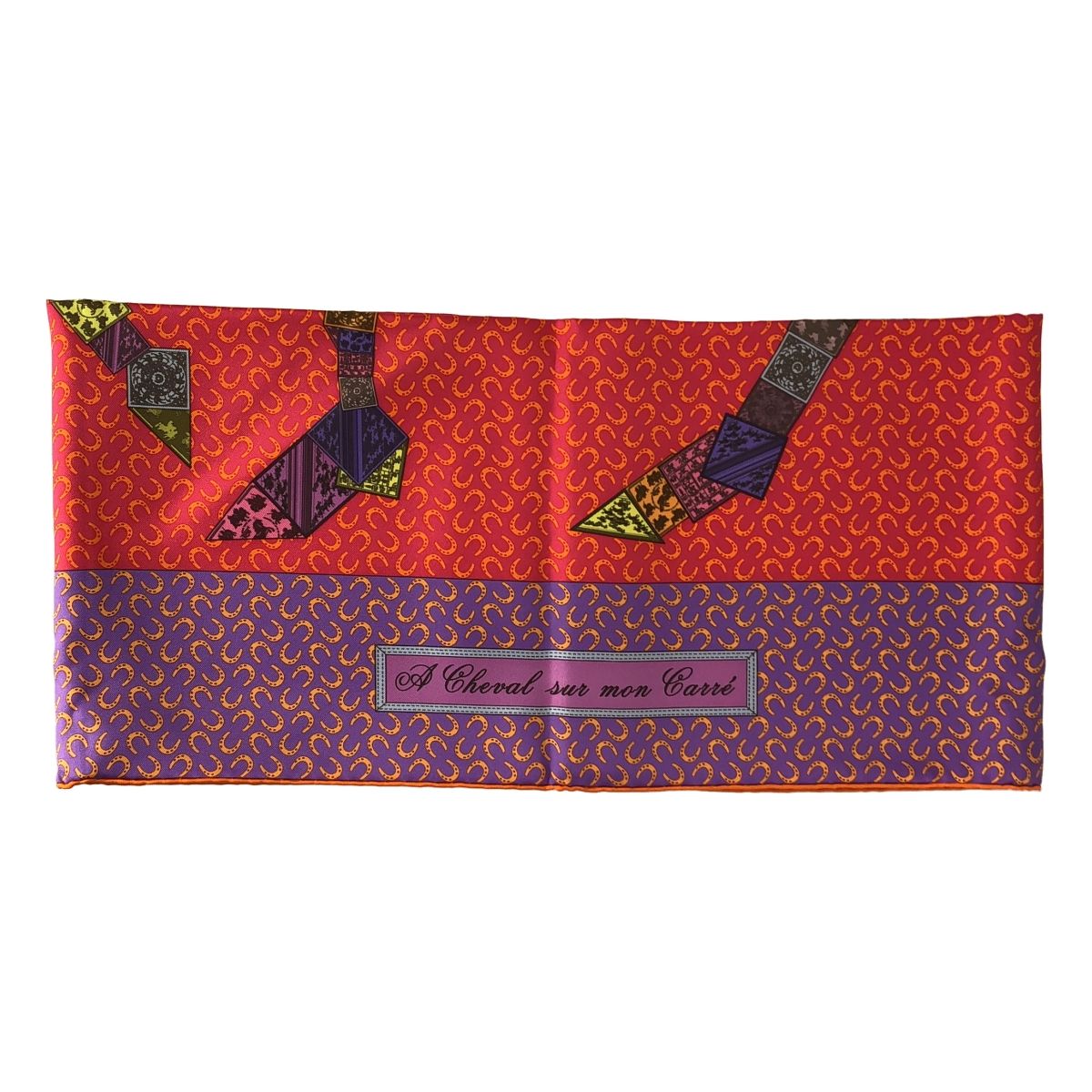 【美品】  HERMES / エルメス | カレ90 CHEVAL SUR MON CARRE カレの馬に乗って スカーフ ストール | マルチカラー エルメス カレ90 A Cheval sur mon Carre カレの馬に乗って スカーフ