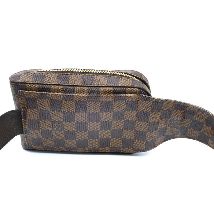 【美品】LOUIS VUITTON ジェロニモス ボディバッグ ルイ・ヴィトン LOUIS VUITTON ジェロニモス N51994 ブラウン ダミエ