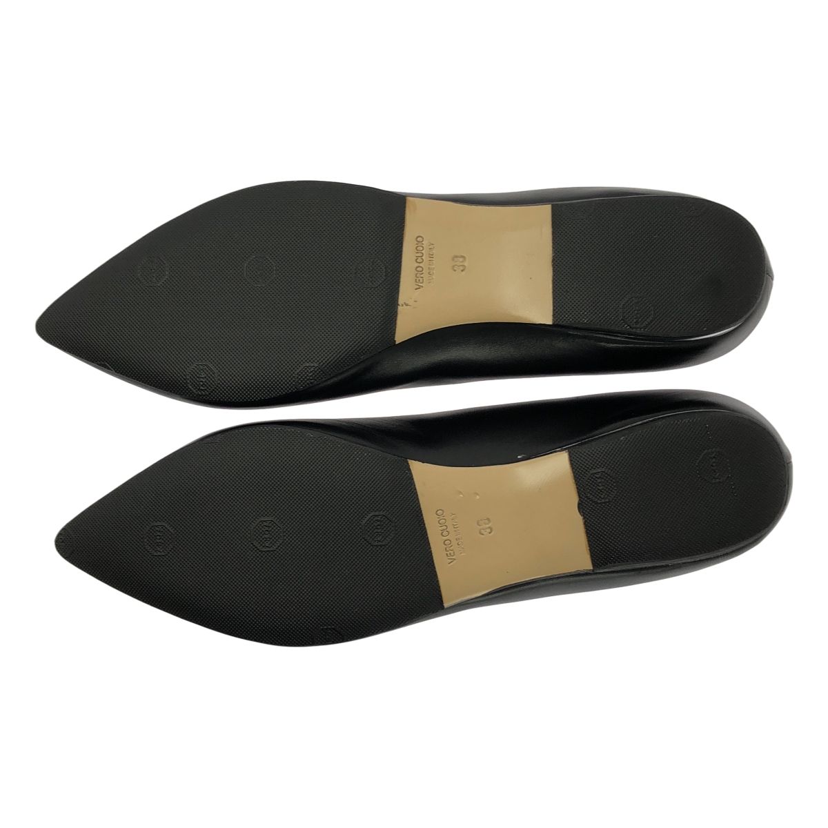 新品】 BALDAN / バルダン | レザー ポインテッドトゥ フラット