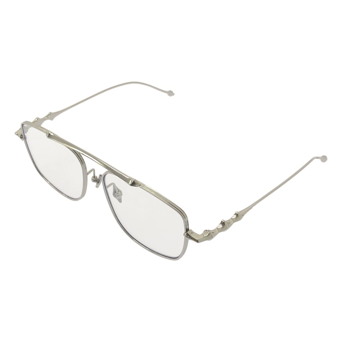 GENTLE MONSTER / ジェントルモンスター | Martin02 アビエーター メタルフレーム メガネ | 59◻︎17 151 | シルバー 健康用品 GENTLE MONSTER / ジェントルモンスター | Martin02