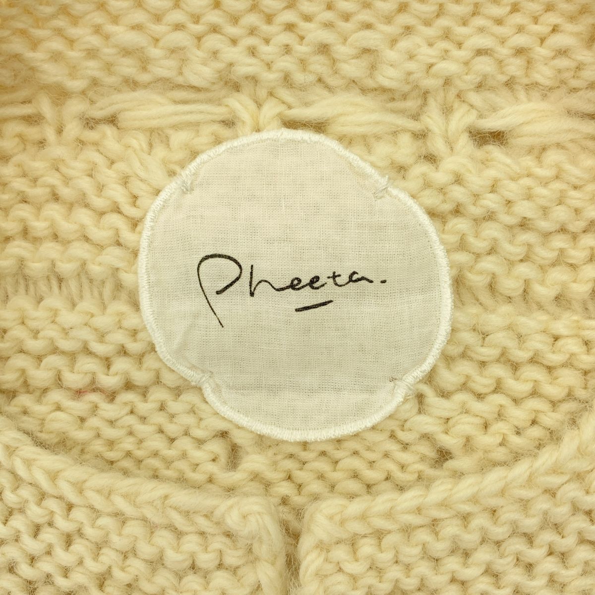 【別注】＜Pheeta＞Clara ショート ニット カーディガン Pheeta（フィータ） カーディガン 「Pheeta」Clara ショートスリーブ