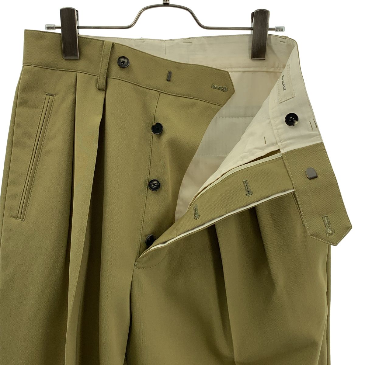 タグ付き 美品 THE CLASIK (ザ クラシック) パンツ 美品】 The CLASIK / ザ・クラシック | DOUBLE PLEATS TROUSER