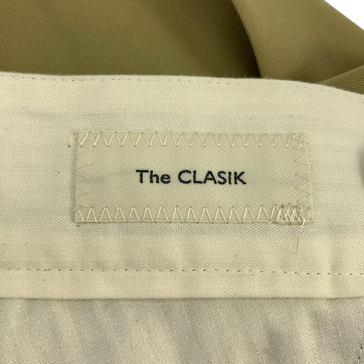 美品】 The CLASIK / ザ・クラシック | DOUBLE PLEATS TROUSER