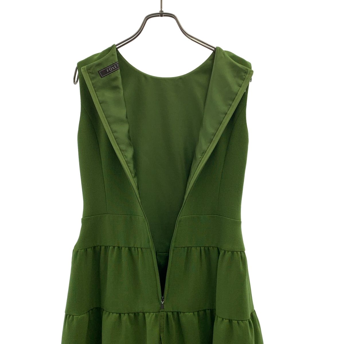 FOXEY / フォクシー | Dress ウール ノースリーブ ワンピース / 39615