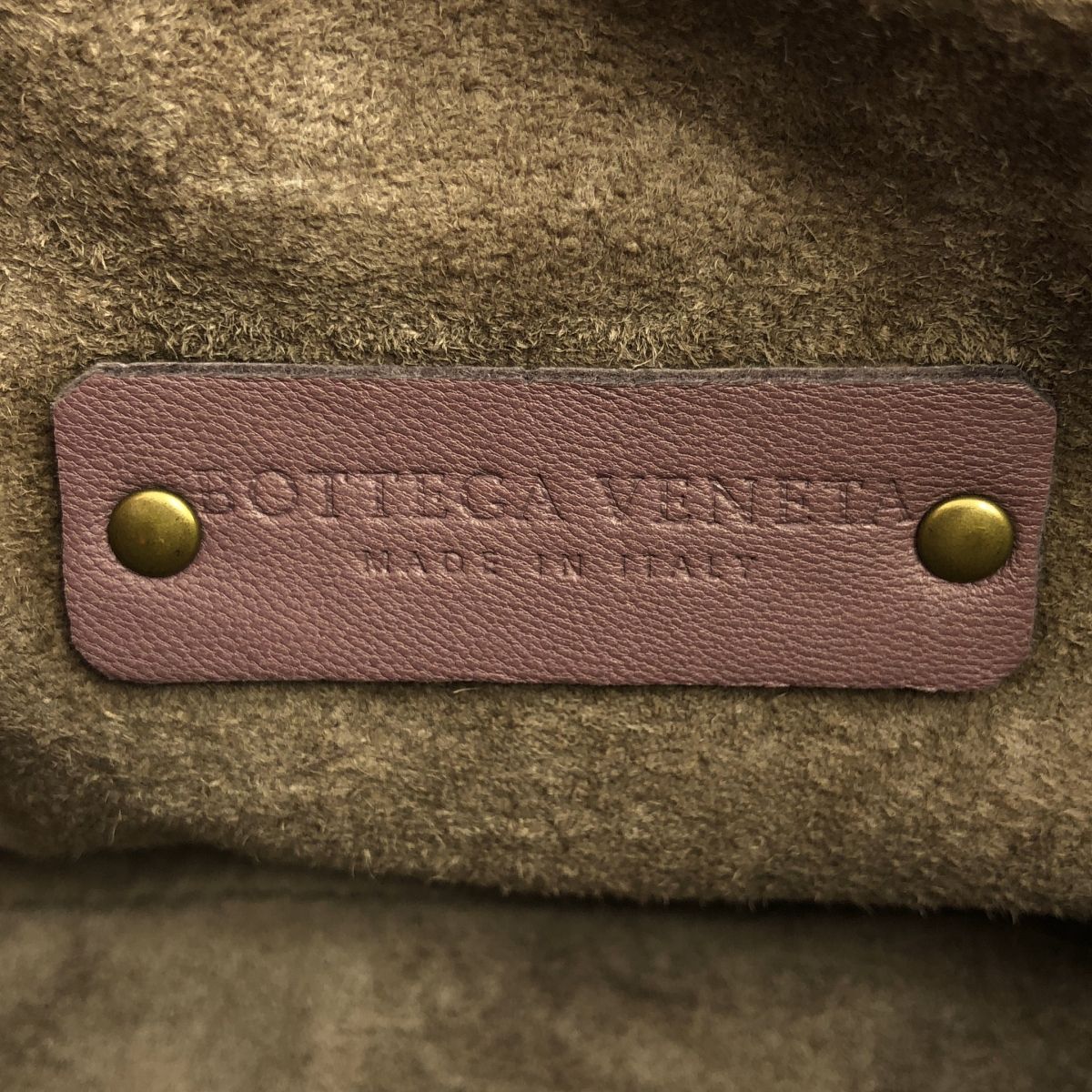 【美品】  BOTTEGA VENETA / ボッテガヴェネタ | イントレチャート レザー ショルダーバッグ / 192661 | パープル系 | レディース 美品】 BOTTEGA VENETA / ボッテガヴェネタ | イントレチャート レザー