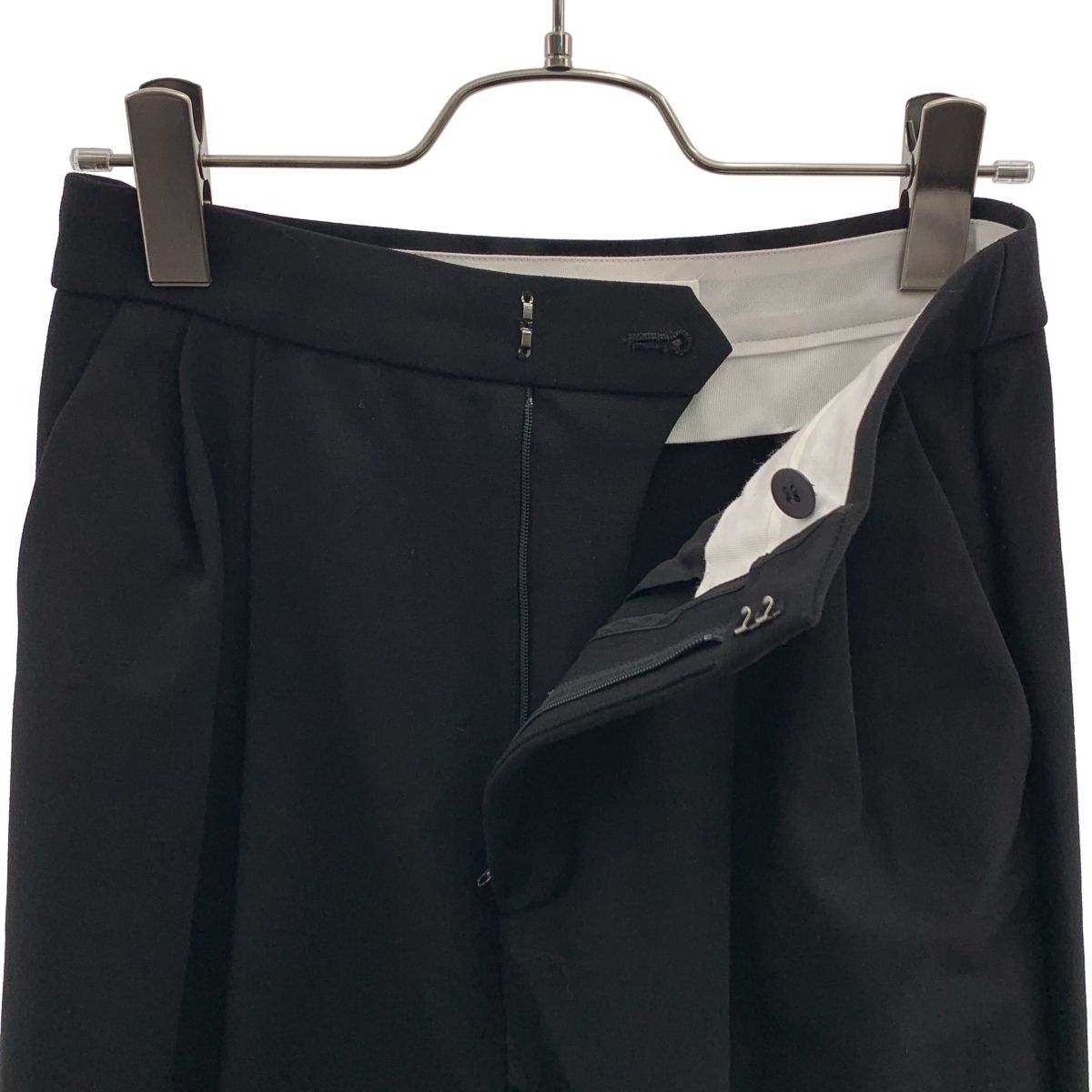 ENFOLD / エンフォルド | ライトダブルクロスシガレットトラウザー