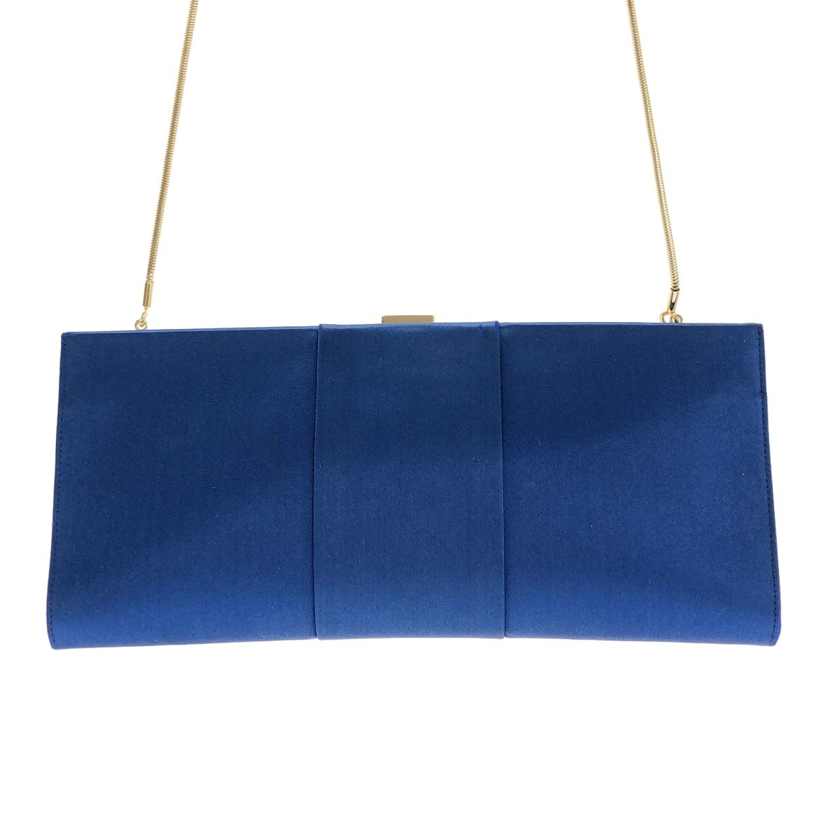 Roger Vivier / ロジェ・ヴィヴィエ | ロゴ チェーン ショルダーバッグ | ブルー/ゴールド | レディース Roger Vivier / ロジェ・ヴィヴィエ | ロゴ チェーン ショルダーバッグ