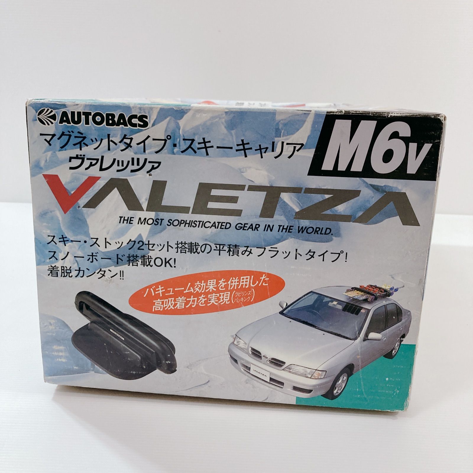 オートバックス　マグネットタイプ　スキーキャリア　② オートバックス マグネットタイプ スキーキャリア ヴァレッツァ M6v